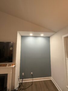 Recessed Lighting Installation and Dryer Vent Replacement in Willow Spring