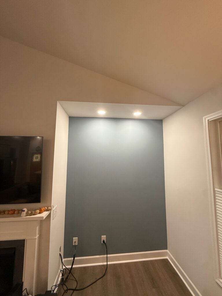 Recessed Lighting Installation and Dryer Vent Replacement in Willow Spring