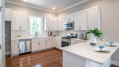 kitchen remodel modern white